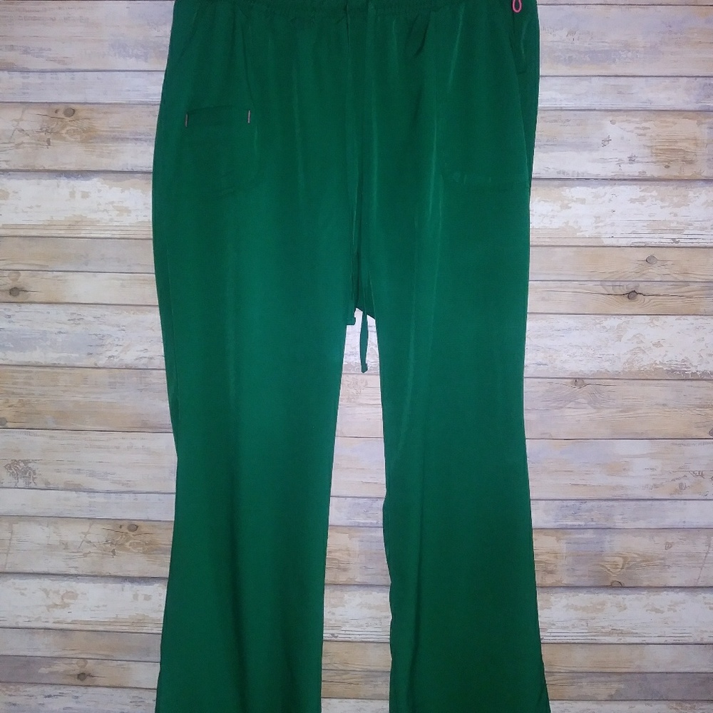 Heartsoul green scrub pants large